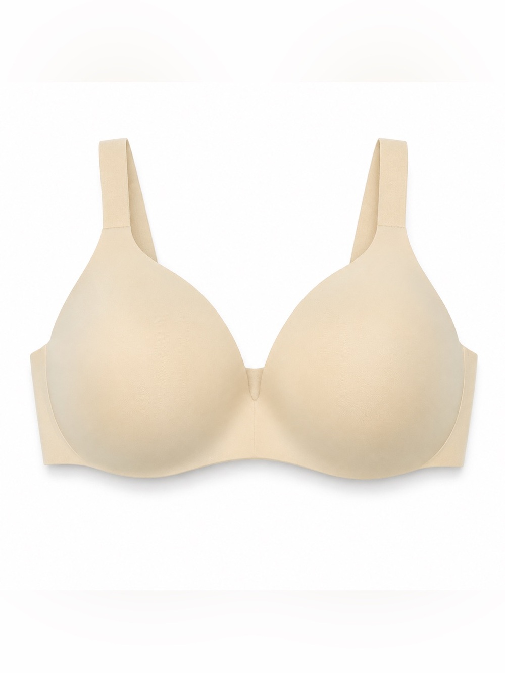 Victoria’s Secret Padded Wireless Bra size 34DD Nude T-Shirt Comfort Bra